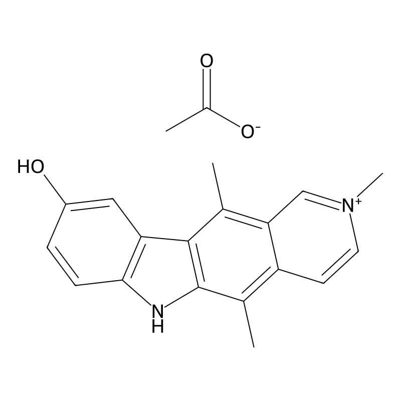 Elliptinium acetate