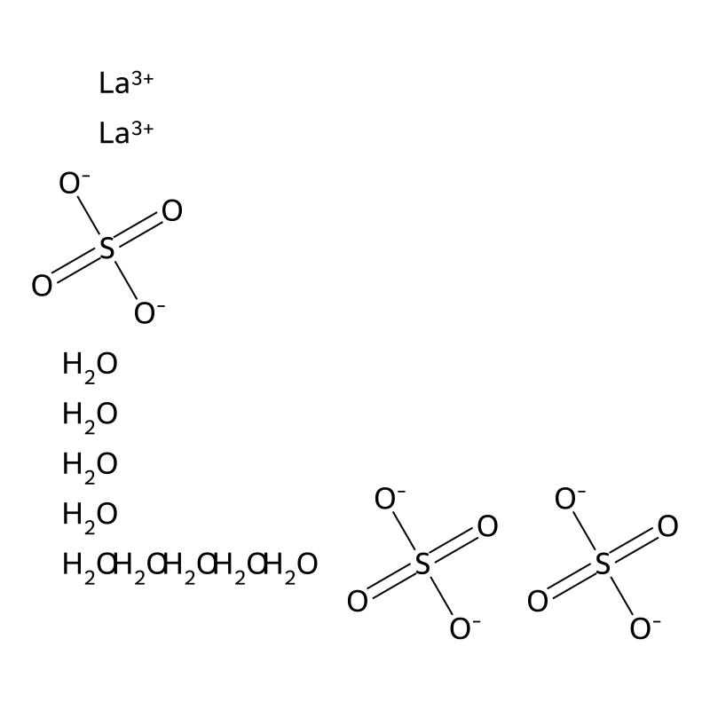 Lanthanum sulfate nonahydrate