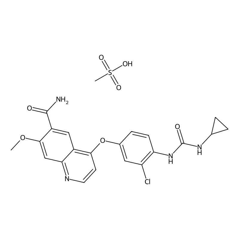 Lenvatinib mesylate