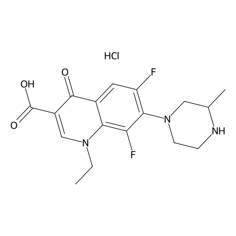 Lomefloxacin hydrochloride