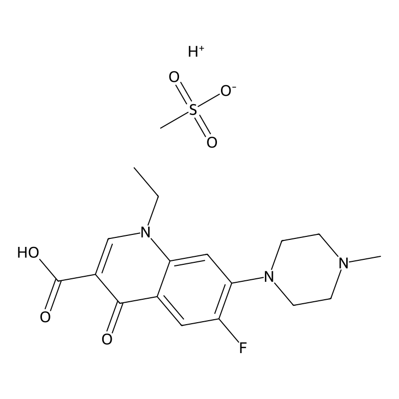 Pefloxacin mesylate