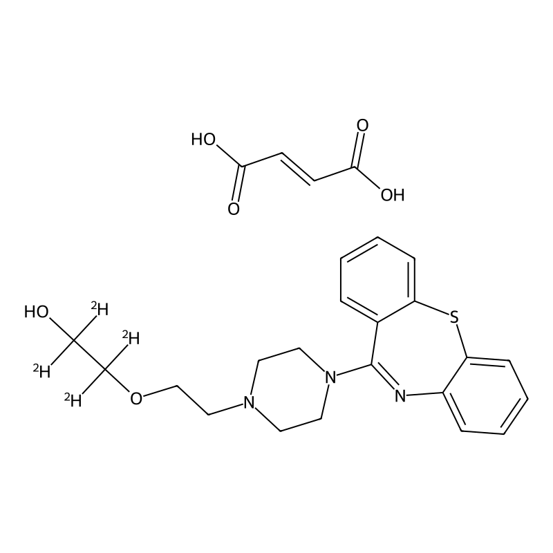 Quetiapine D4 fumarate