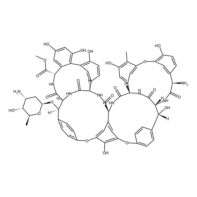 Ristosaminylaglycon of ristomycin