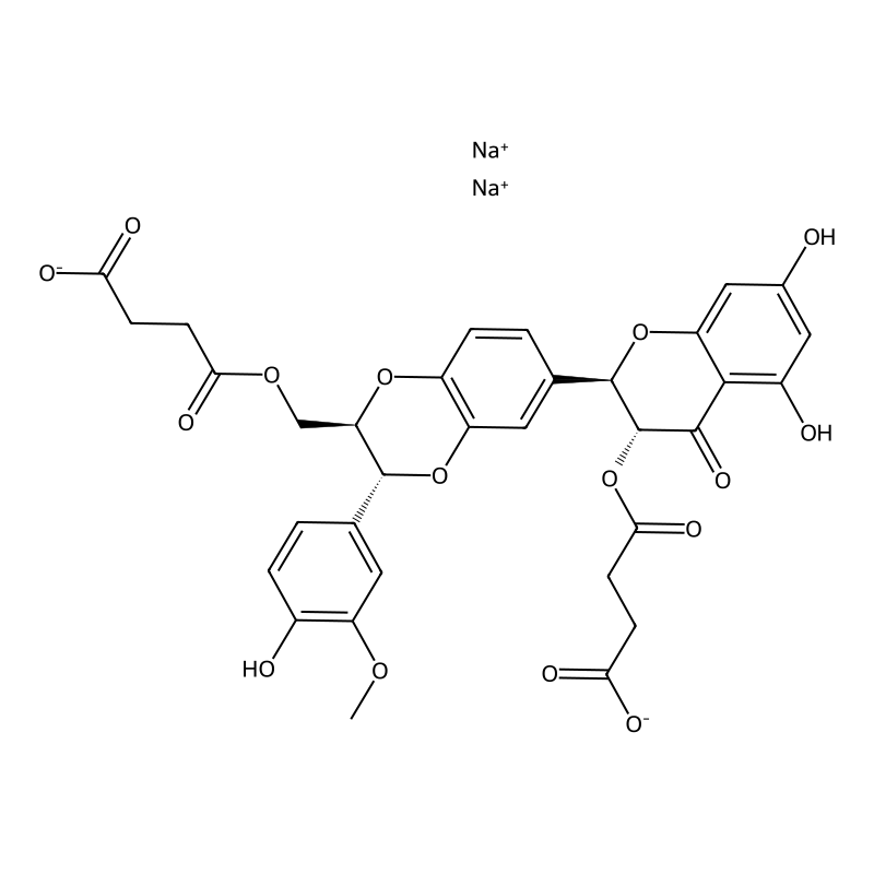 Silybin sodium hemisuccinate