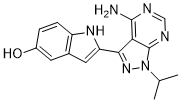 2-(4-amino-1-isopropyl-1H-pyrazolo[3,4-d]pyrimidin-3-yl)-1H-indol-5-ol S548538