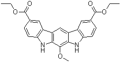 Diethyl 6-methoxy-5,7-dihydroindolo[2,3-b]carbazole-2,10-dicarboxylate