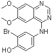 2-Bromo-4-[(6,7-dimethoxyquinazolin-4-yl)amino]phenol