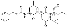tert-butyl (S)-3-((S)-2-(((benzyloxy)carbonyl)amino)-4-methylpentanamido)-4-(((S)-4-methyl-1-oxopentan-2-yl)amino)-4-oxobutanoate
