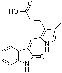 3-[(3-(2-Carboxyethyl)-4-methylpyrrol-2-YL)methylene]-2-indolinone