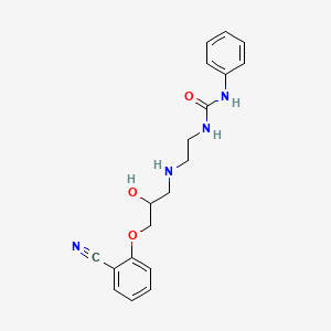1-[2-[[3-(2-Cyanophenoxy)-2-hydroxypropyl]amino]et...