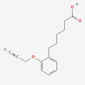 6-(2-propargyloxyphenyl)hexanoic acid