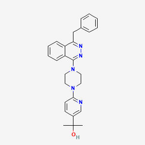 2-(6-(4-(4-Benzylphthalazin-1-yl)piperazin-1-yl)py...