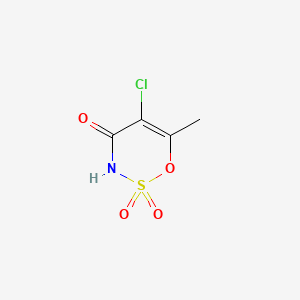 5-Chloro-6-methyl-1,2,3-oxathiazin-4(3H)-one 2,2-dioxide S1493119