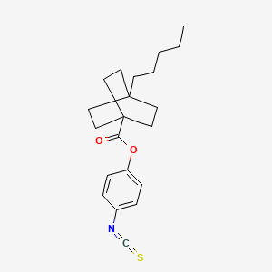 4-Isothiocyanatophenyl 4-pentylbicyclo[2.2.2]octane-1-carboxylate S1493446