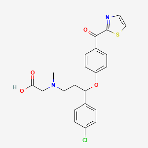 N-[2-(1H-1,2,4-triazol-5-ylmethyl)-3,4-dihydro-1H-isoquinolin-6-yl]-2-[4-(trifluoromethyl)phenyl]benzamide S1526994