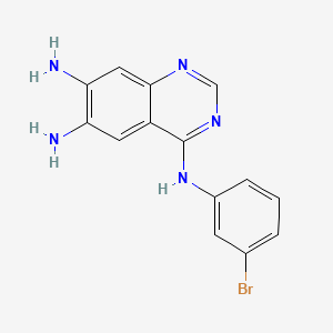 4-N-(3-bromophenyl)quinazoline-4,6,7-triamine S1545117