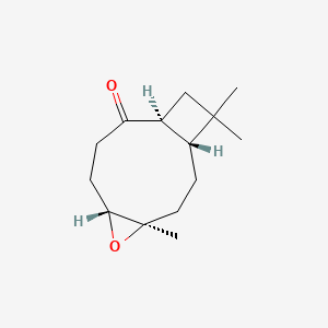 4,12,12-Trimethyl-5-oxatricyclo[8.2.0.0^{4,6}]dode...