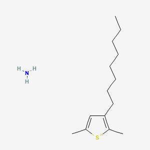 Azane;2,5-dimethyl-3-octylthiophene S1769443