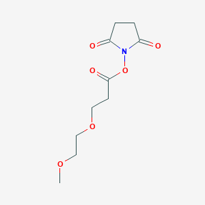 2,5-Dioxopyrrolidin-1-yl 3-(2-methoxyethoxy)propanoate S1776573