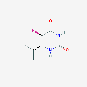 (5R,6R)-5-Fluoro-6-isopropyldihydropyrimidine-2,4(...