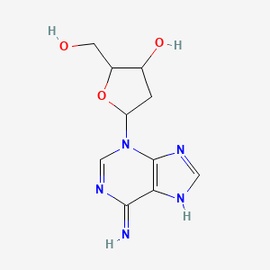 3-(2-Deoxypentofuranosyl)-3h-purin-6-amine