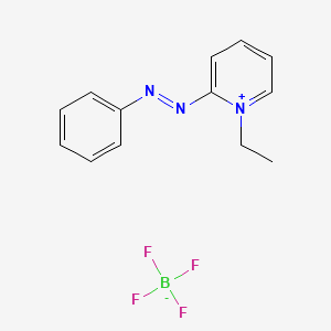 1-Ethyl-2-(phenylazo)-pyridinium tetrafluoroborate