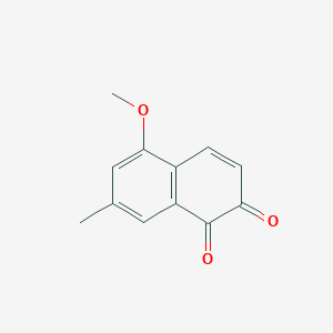 1,2-Naphthoquinone, 5-methoxy-7-methyl-