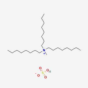 Methyltricaprylylammonium bisulfate
