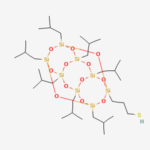 Pss-(3-mercapto)propyl-heptaisobutyl SU& S1910202