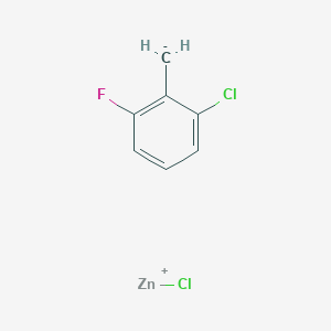 2-Chloro-6-fluorobenzylzinc chloride S1910336