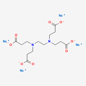 beta-Alanine, N,N'-1,2-ethanediylbis[N-(2-carboxyethyl)-, tetrasodium salt S1916064