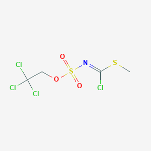 Methyl [(2,2,2-trichloroethoxy)sulfonyl]carbonochloridimidothioate S1923475