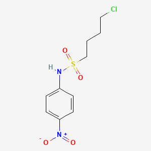 4-chloro-N-(4-nitrophenyl)butane-1-sulfonamide