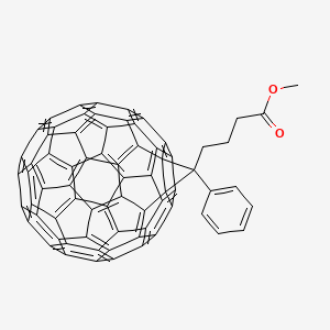 3'H-Cyclopropa[1,9][5,6]fullerene-C60-Ih-3'-butanoic acid, 3'-phenyl-, methyl ester S1972944