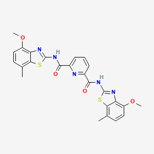N2,N6-bis(4-methoxy-7-methylbenzo[d]thiazol-2-yl)pyridine-2,6 ...