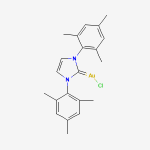 Chloro(1,3-dimesityl-1H-imidazol-2(3H)-ylidene)aur...