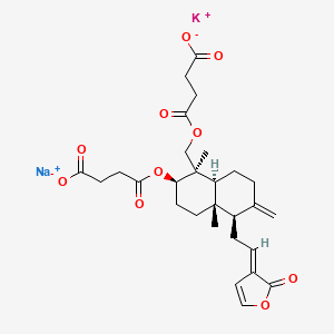 Potassium sodium 14-deoxy-11,12-dehydroandrographo...