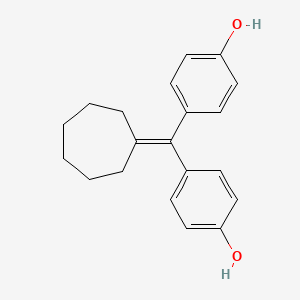 4,4'-(Cycloheptylidenemethylene)diphenol S3350105