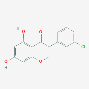3-(3-Chloro-phenyl)-5,7-dihydroxy-chromen-4-one S3351674