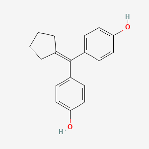 4-Cyclopentyliden(4-hydroxyphenyl)methylphenol S3351838