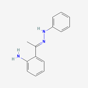 2-(1-(2-Phenylhydrazono)ethyl)aniline