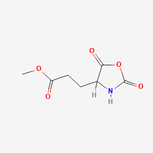 Methyl 2,5-dioxooxazolidine-4-propionate