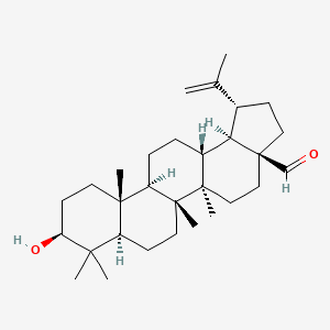 9-Hydroxy-5a,5b,8,8,11a-pentamethyl-1-prop-1-en-2-...