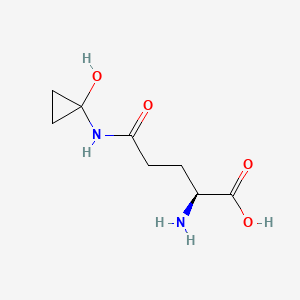 2-Amino-5-[(1-hydroxycyclopropyl)amino]-5-oxopenta...