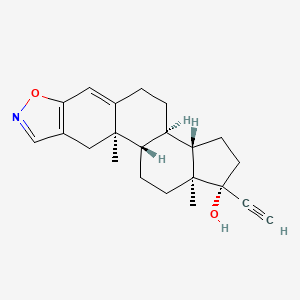 Pregna-2,4-dien-20-yno(2,3-d)isoxazol-17-ol, (17alpha)-
