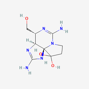 2,6-Diamino-4-(hydroxymethyl)-3a,4,8,9-tetrahydro-...