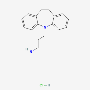 5H-Dibenz[b,f]azepine-5-propanamine, 10,11-dihydro-N-methyl-,monohydrochloride