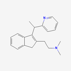 (+-)-Dimethindene