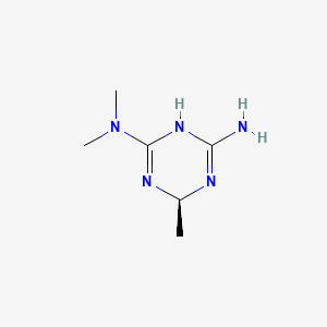 (2S)-6-N,6-N,2-trimethyl-1,2-dihydro-1,3,5-triazine-4,6-diamine
