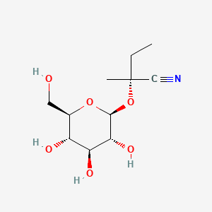 2(R)-Hydroxy-2-methylbutyronitrile-beta-D-glucopyr...